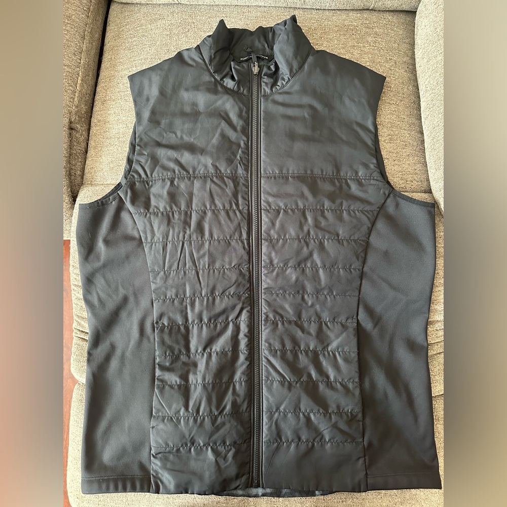 Port Authority Men's Black Quilted Vest